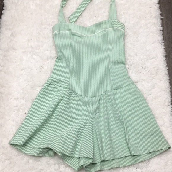 Bloomingdales Stripped Romper - Picture 1 of 6